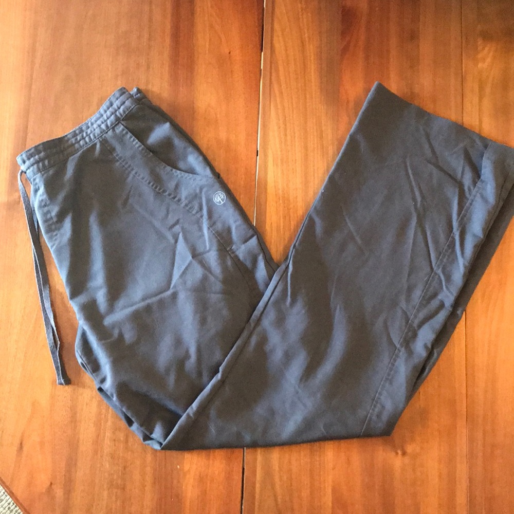 Grey healing healing purple label scrub pants